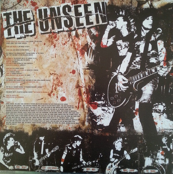 Unseen, The : Internal Salvation (LP,Album,Limited Edition,Reissue)