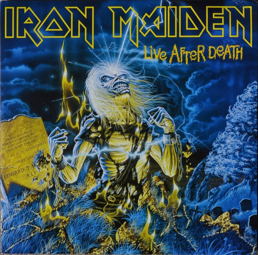 Iron Maiden : Live After Death (LP,Album,Reissue,Stereo)