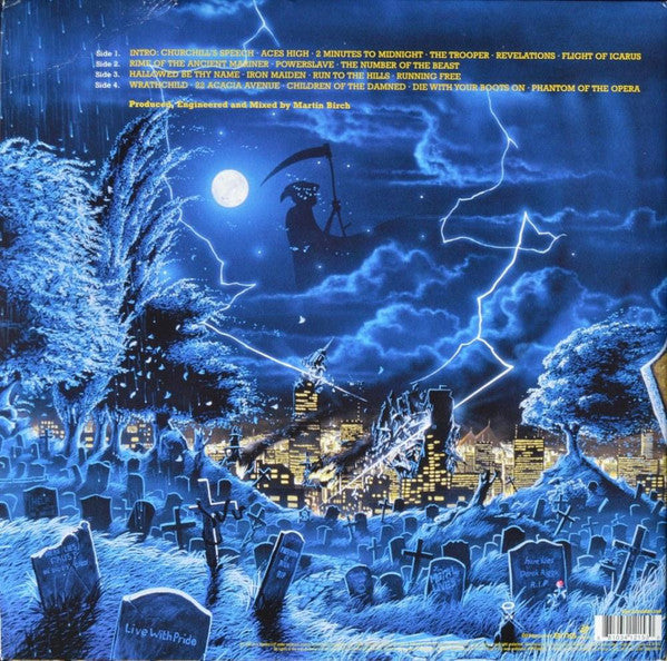 Iron Maiden : Live After Death (LP,Album,Reissue,Stereo)