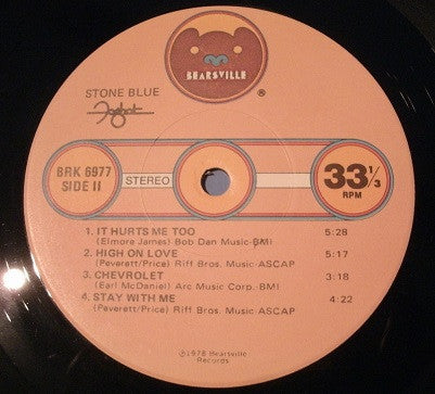 Foghat : Stone Blue (LP,Album)