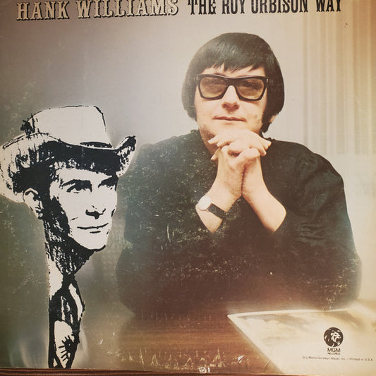 Roy Orbison : Hank Williams The Roy Orbison Way (LP,Album,Promo)