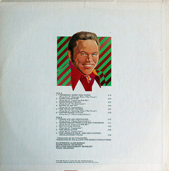 Roy Clark : Roy Clark's Greatest Hits Volume 1 (LP,Compilation)