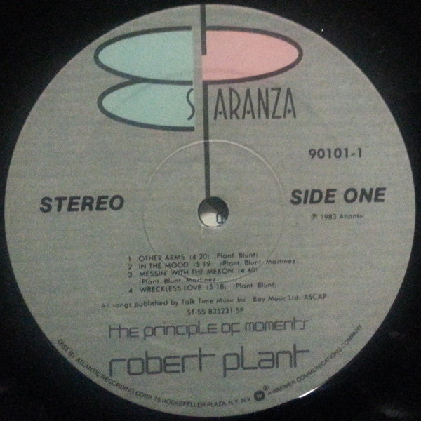 Robert Plant : The Principle Of Moments (LP,Album,Reissue,Stereo)