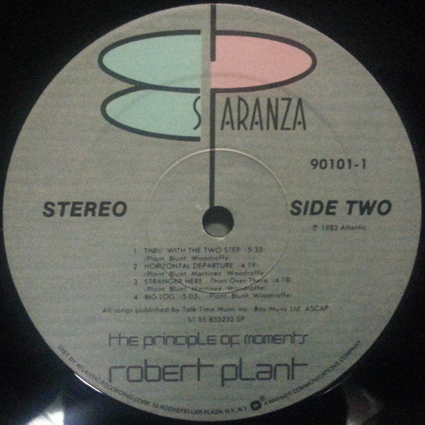 Robert Plant : The Principle Of Moments (LP,Album,Reissue,Stereo)