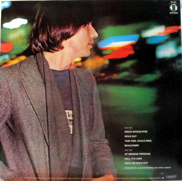 Jackson Browne : Hold Out (LP,Album,Club Edition)