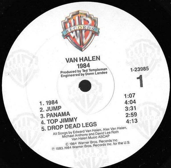 Van Halen : 1984 (LP,Album)