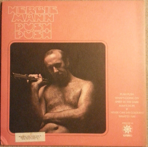 Herbie Mann : Push Push (LP,Album,Club Edition)