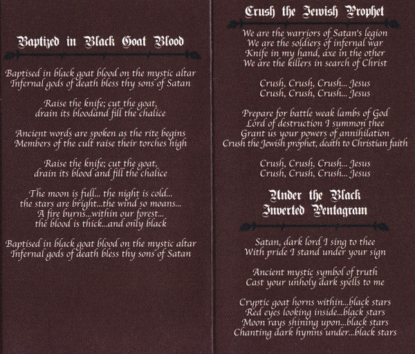 Inquisition : Magnificent Glorification Of Lucifer (Album,Reissue)