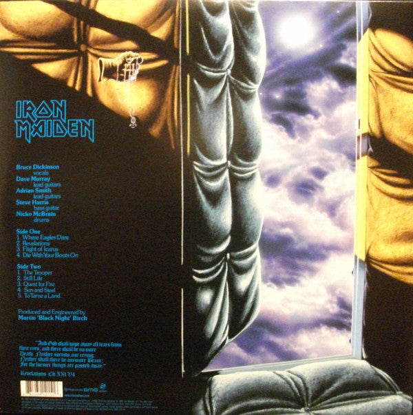 Iron Maiden : Piece Of Mind (LP,Album,Reissue)