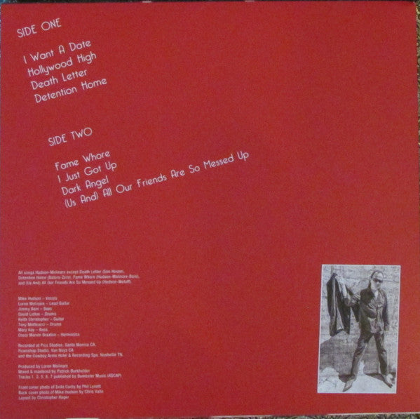 Mike Hudson (4) & Pagans : Hollywood High (LP,Album,Limited Edition)