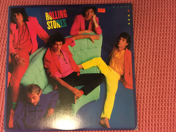 Rolling Stones, The : Dirty Work (LP,Album)