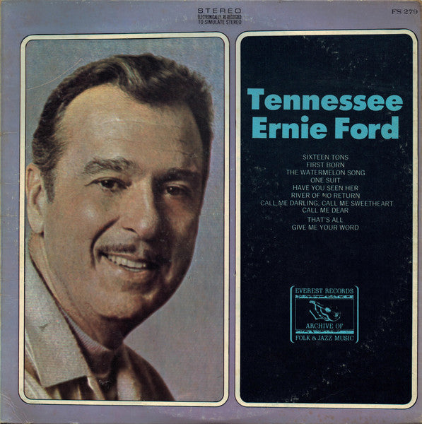 Tennessee Ernie Ford : Tennessee Ernie Ford (LP,Compilation,Remastered,Stereo)