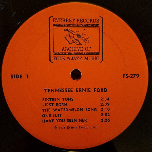 Tennessee Ernie Ford : Tennessee Ernie Ford (LP,Compilation,Remastered,Stereo)