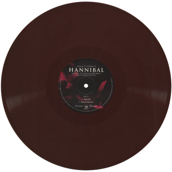 Brian Reitzell : Hannibal: Season I - Volume I (Original Television Soundtrack) (LP,Album,Limited Edition)