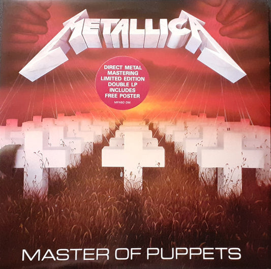 Metallica : Master Of Puppets (12",Album,Limited Edition,45 RPM,Reissue)