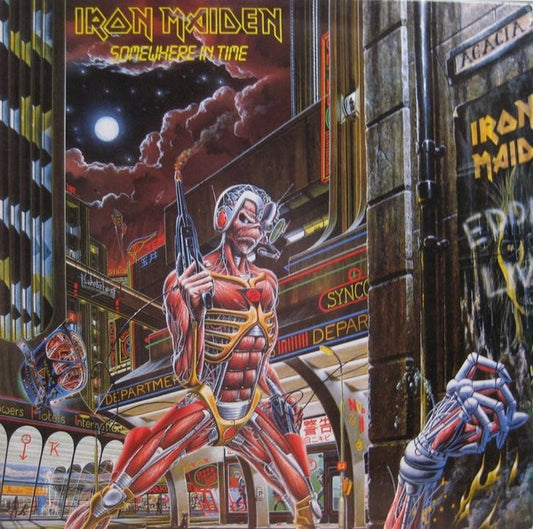 Iron Maiden : Somewhere In Time (LP,Album,Reissue,Remastered)