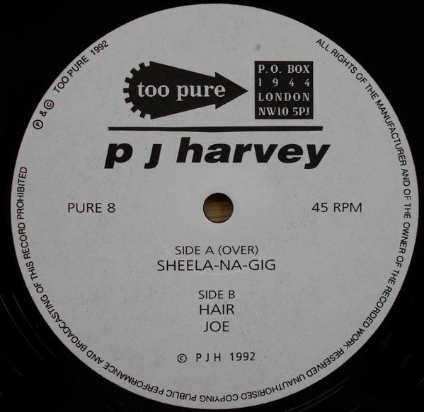 PJ Harvey : Sheela-Na-Gig (12",45 RPM)