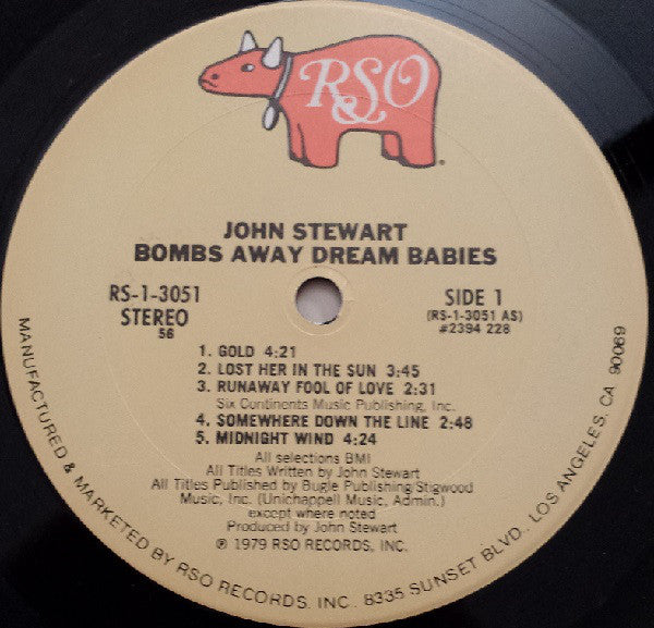 John Stewart (2) : Bombs Away Dream Babies (LP,Album)