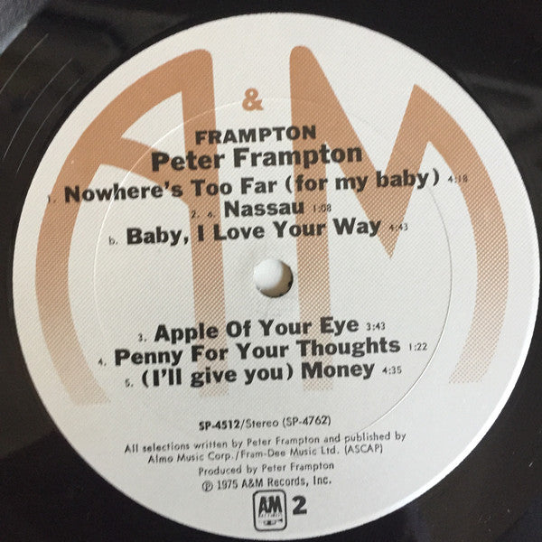 Peter Frampton : Frampton (LP,Album)