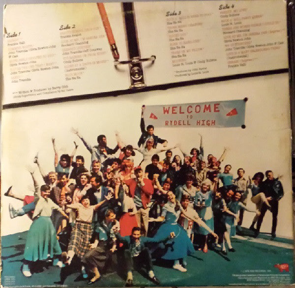 Various : Grease (The Original Soundtrack From The Motion Picture) (LP,Album,Stereo)