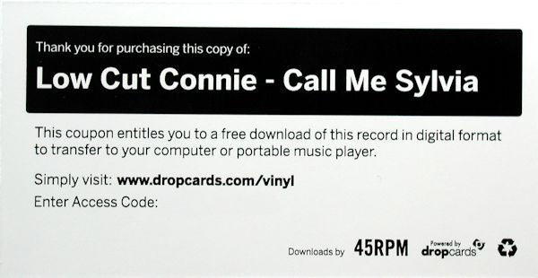 Low Cut Connie : Call Me Sylvia (LP,Album)