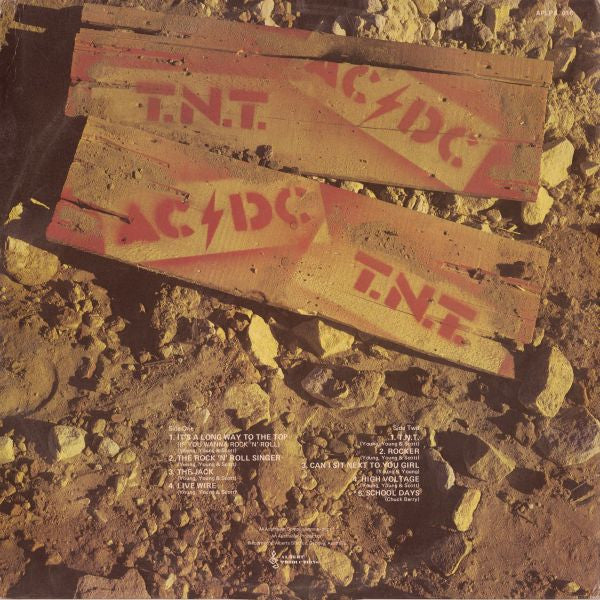 AC/DC : T.N.T. (LP,Album,Repress)