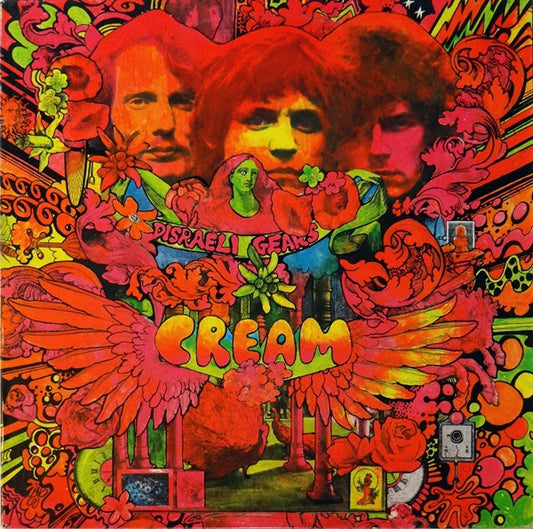 Cream (2) : Disraeli Gears (LP,Album,Reissue)