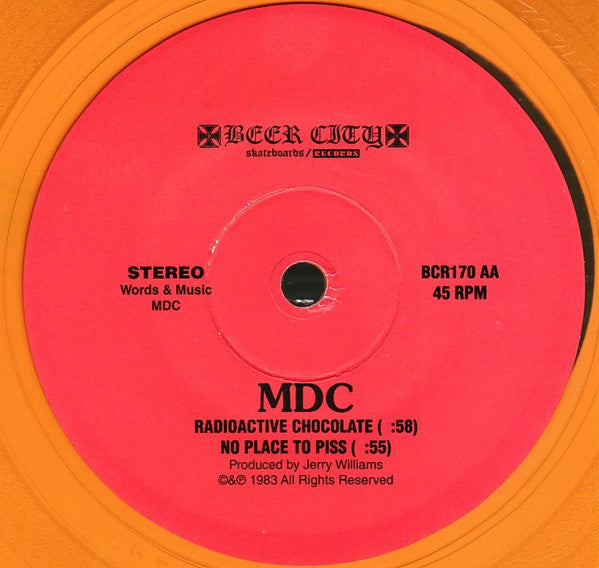 MDC (2) : Multi-Death Corporations (7",45 RPM,Reissue)