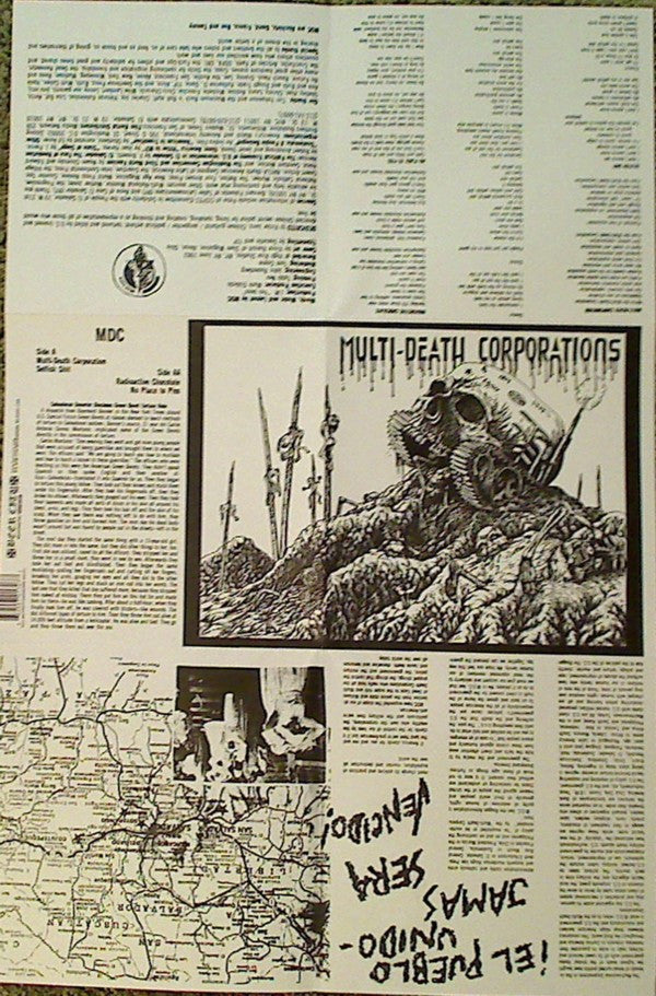 MDC (2) : Multi-Death Corporations (7",45 RPM,Reissue)