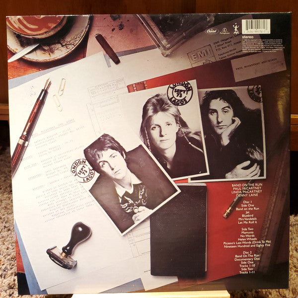 Wings (2) : Band On The Run (LP,Album,Limited Edition,Reissue,Remastered)