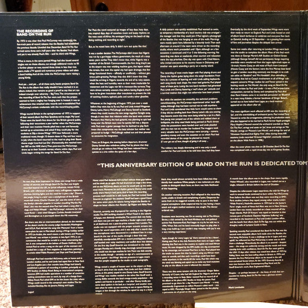 Wings (2) : Band On The Run (LP,Album,Limited Edition,Reissue,Remastered)