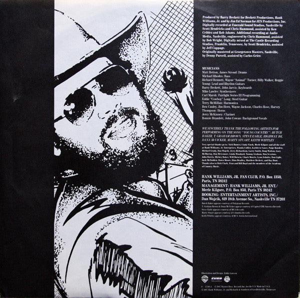 Hank Williams Jr. : Born To Boogie (LP,Album,Stereo)