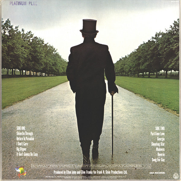 Elton John : A Single Man (LP,Album)