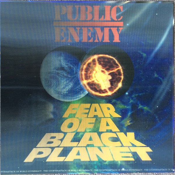 Public Enemy : Fear Of A Black Planet (LP,Album,Reissue)
