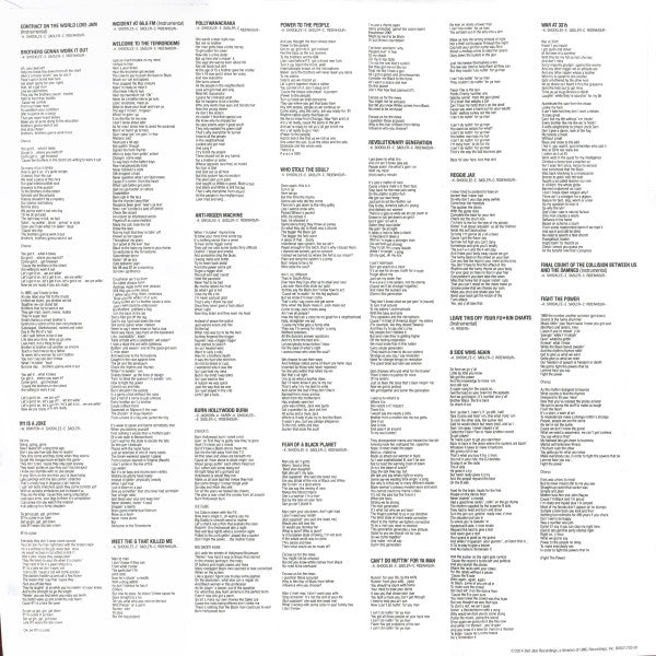 Public Enemy : Fear Of A Black Planet (LP,Album,Reissue)