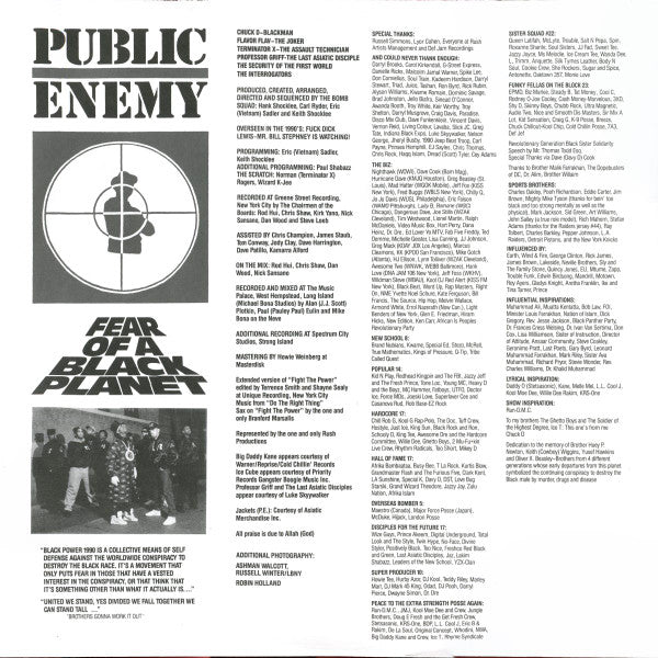 Public Enemy : Fear Of A Black Planet (LP,Album,Reissue)