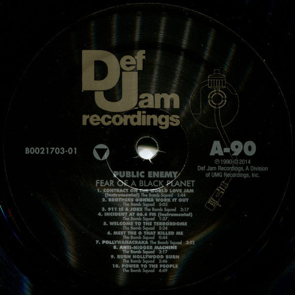 Public Enemy : Fear Of A Black Planet (LP,Album,Reissue)