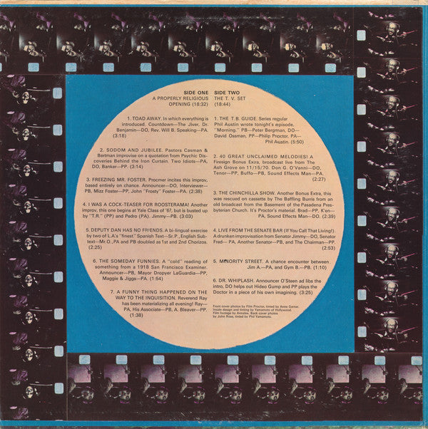 Firesign Theatre, The : Dear Friends (LP,Album)