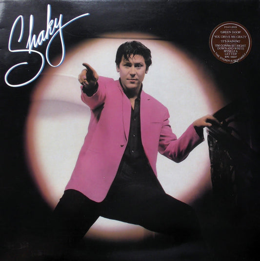 Shakin' Stevens : Shaky (LP,Album,Stereo)