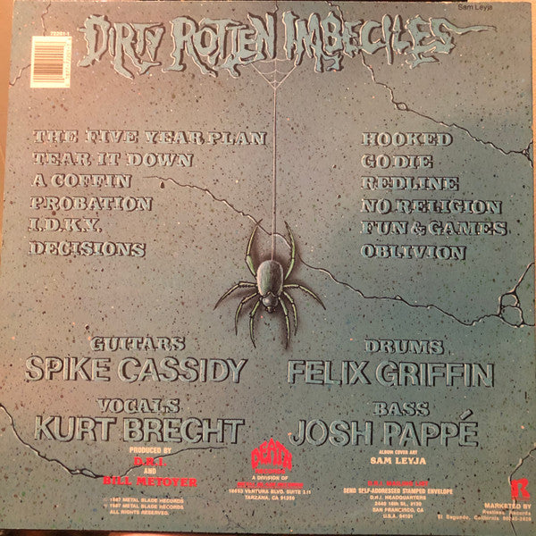 Dirty Rotten Imbeciles : Crossover (LP,Album,Special Cut)
