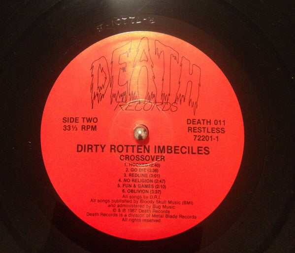Dirty Rotten Imbeciles : Crossover (LP,Album,Special Cut)