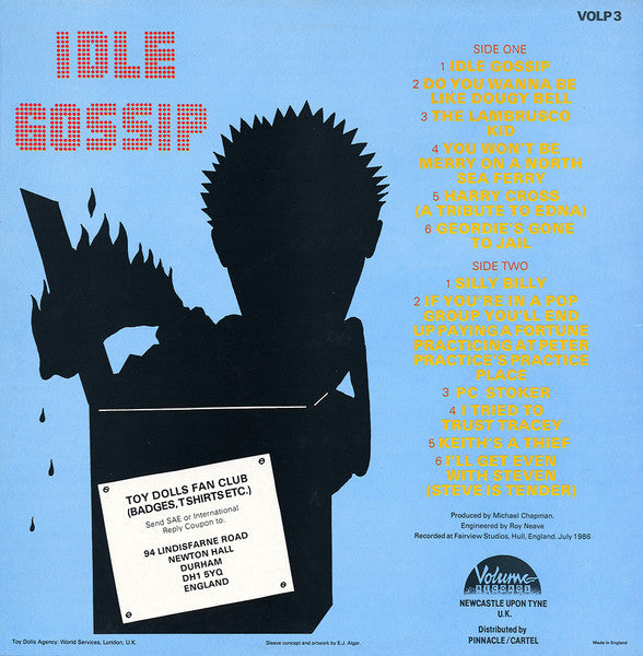 Toy Dolls : Idle Gossip (LP,Album)