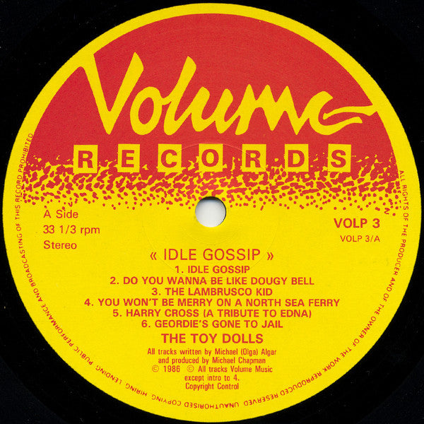 Toy Dolls : Idle Gossip (LP,Album)