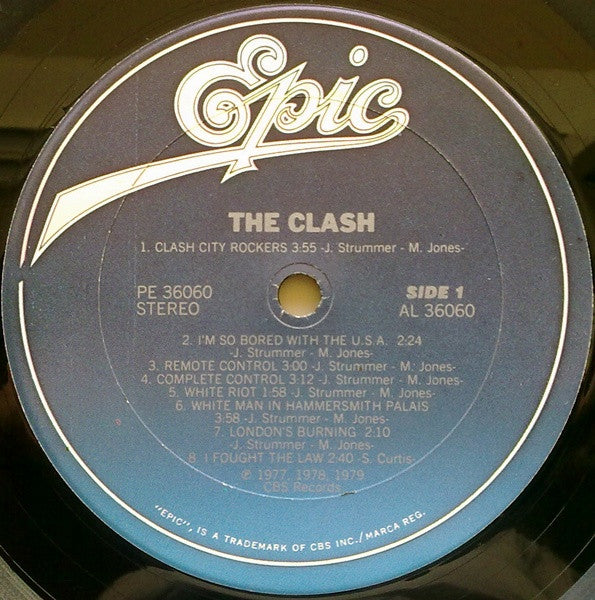 Clash, The : The Clash (LP,Album,Reissue,Stereo)