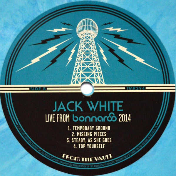 Jack White (2) : Live From Bonnaroo 2014 (LP)