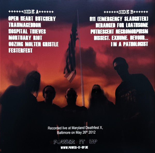 Haemorrhage : Live Carnage - Feasting On Maryland (LP,Album)