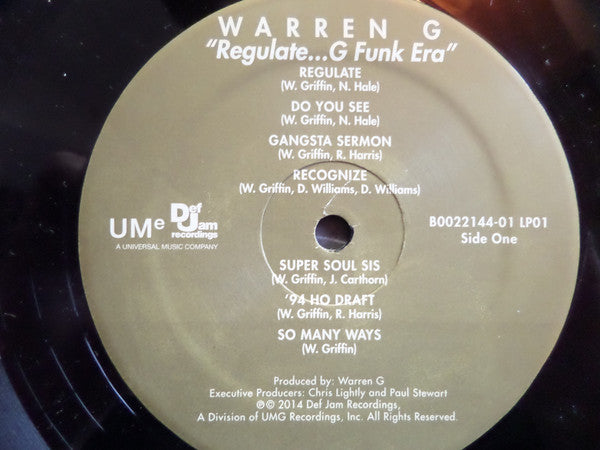 Warren G : Regulate... G Funk Era (LP,Album,Reissue)