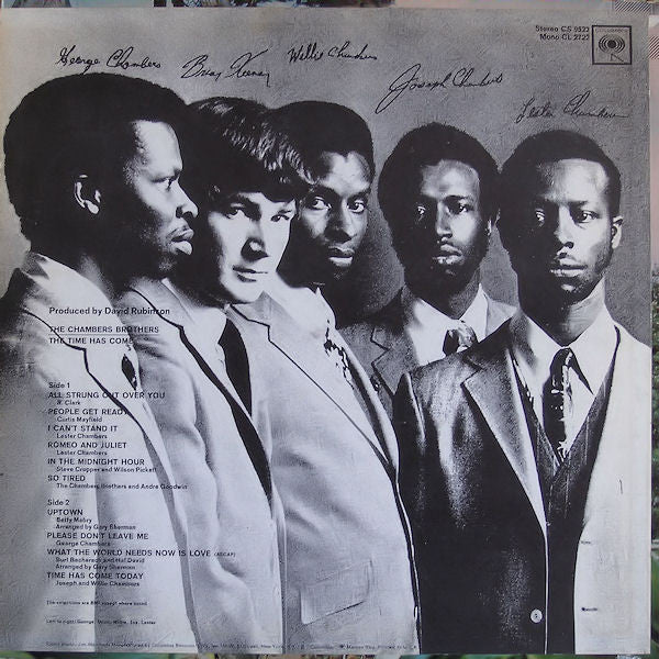 Chambers Brothers, The : The Time Has Come (LP,Album,Stereo)
