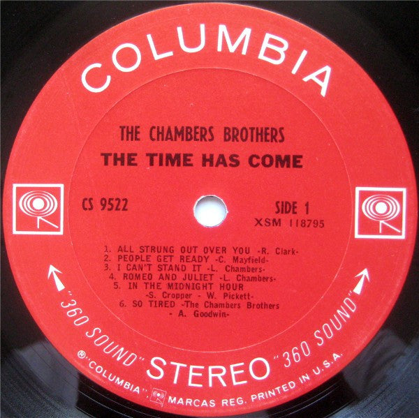 Chambers Brothers, The : The Time Has Come (LP,Album,Stereo)