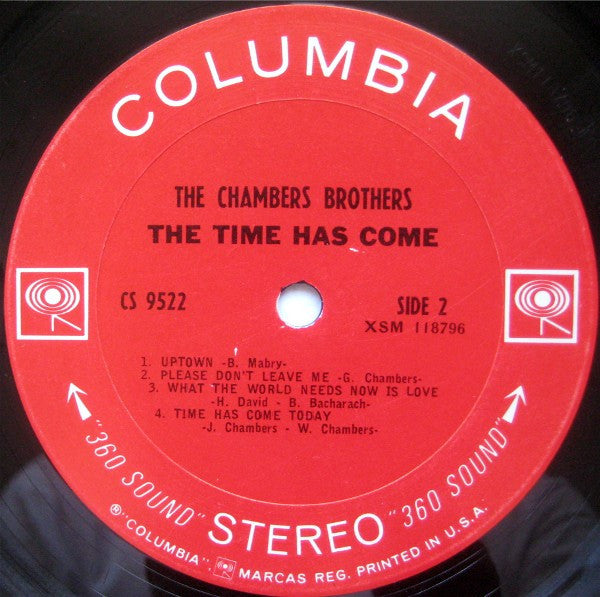 Chambers Brothers, The : The Time Has Come (LP,Album,Stereo)